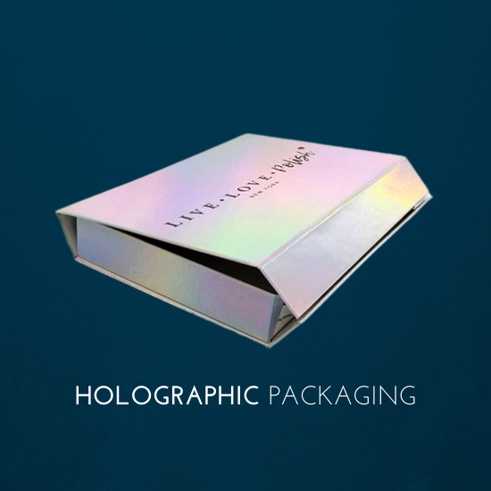 Take Your Brand to the Next Level with Holographic Boxes!